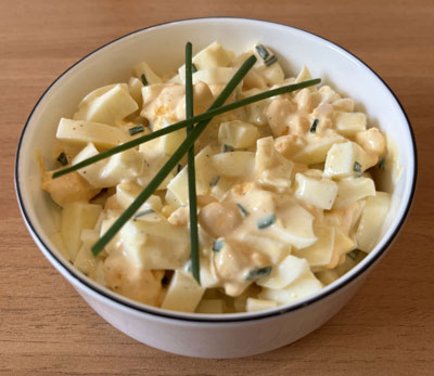 Eiersalat nach DDR-Rezept