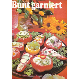 Bunt garniert